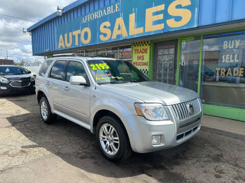 2009 Mercury Mariner for sale at Affordable Auto Sales of Michigan in Pontiac MI