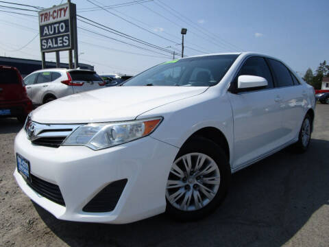 2012 Toyota Camry for sale at TRI CITY AUTO SALES LLC in Menasha WI