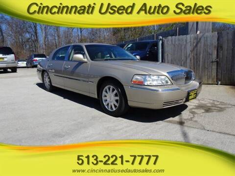 2006 Lincoln Town Car for sale at Cincinnati Used Auto Sales in Cincinnati OH
