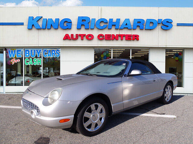 2005 Ford Thunderbird for sale at KING RICHARDS AUTO CENTER in East Providence RI