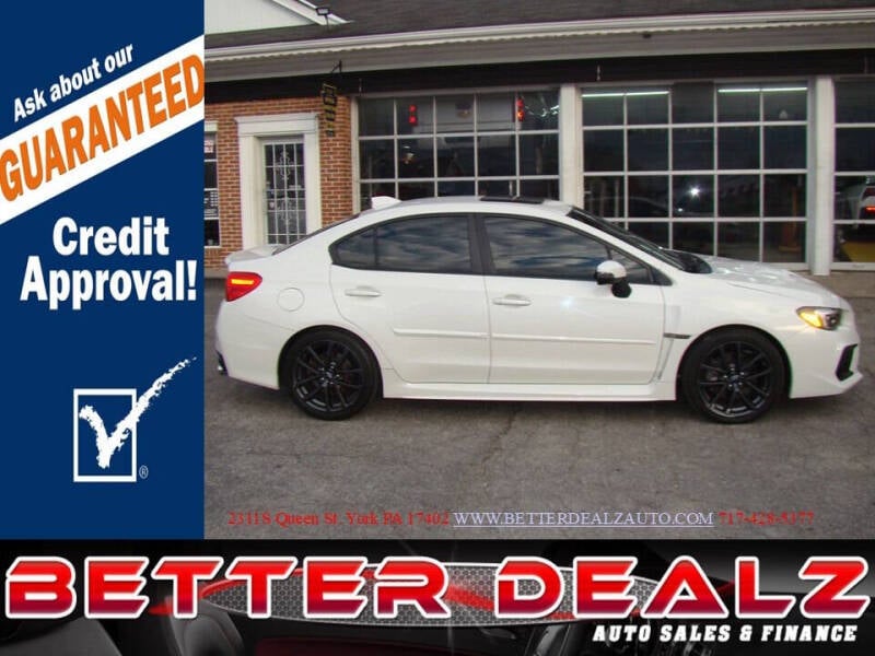 2018 Subaru WRX for sale at Better Dealz Auto Sales & Finance in York PA