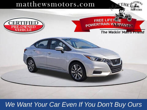 2021 Nissan Versa for sale at Auto Finance of Wilmington in Wilmington NC