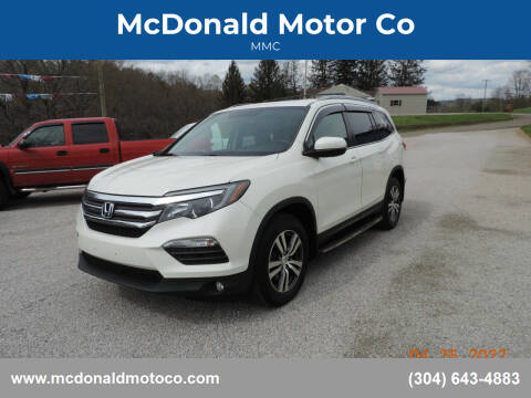 2017 Honda Pilot for sale at McDonald Motor Co in Harrisville WV