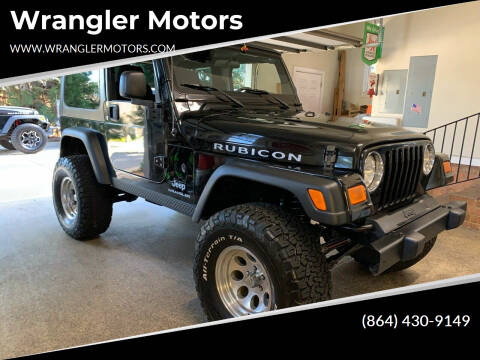 2005 Jeep Wrangler for sale at Wrangler Motors in Spartanburg SC