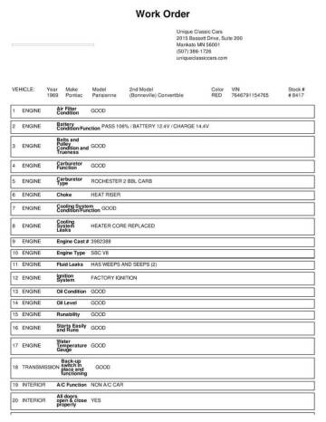 1969 Pontiac Parisienne