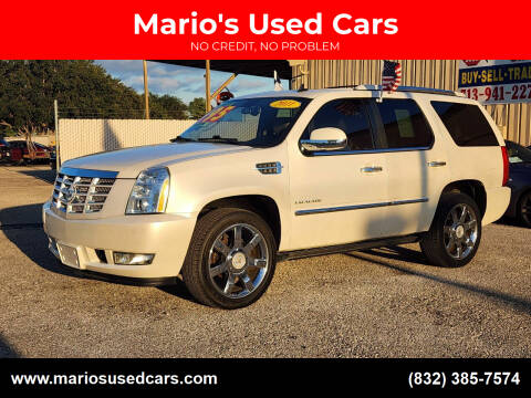 2011 Cadillac Escalade for sale at Mario's Used Cars in Houston TX