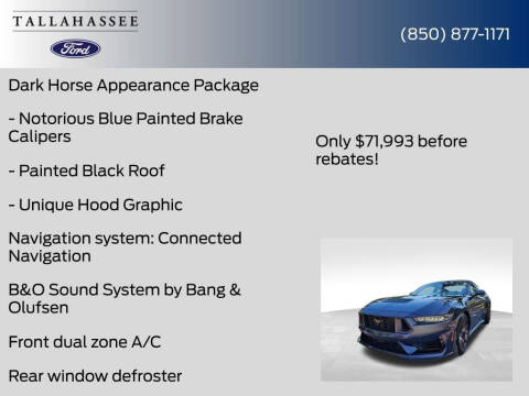 2025 Ford Mustang Dark Horse