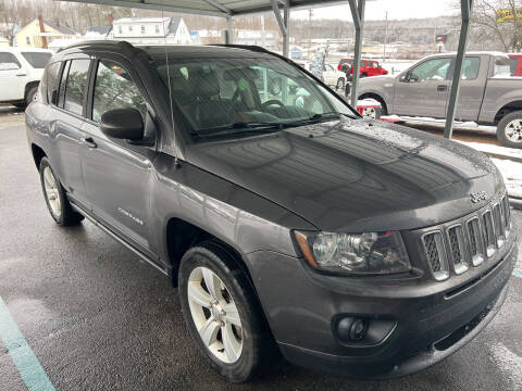 2016 Jeep Compass for sale at BURNWORTH AUTO INC in Windber PA