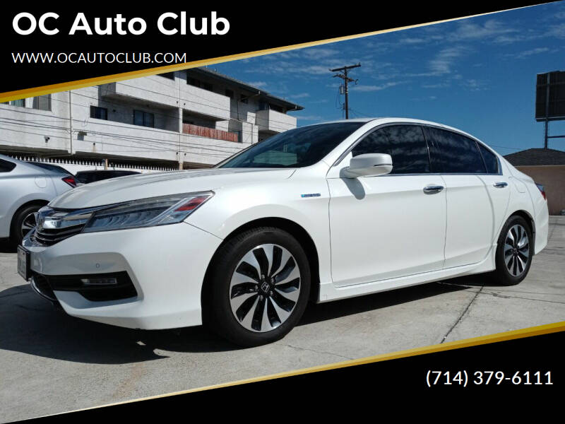 2017 Honda Accord Hybrid for sale at OC Auto Club in Midway City CA