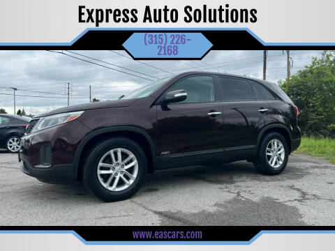 2014 Kia Sorento for sale at Express Auto Solutions in Rochester NY