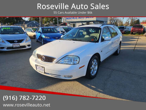 2002 Mercury Sable for sale at Roseville Auto Sales in Roseville CA