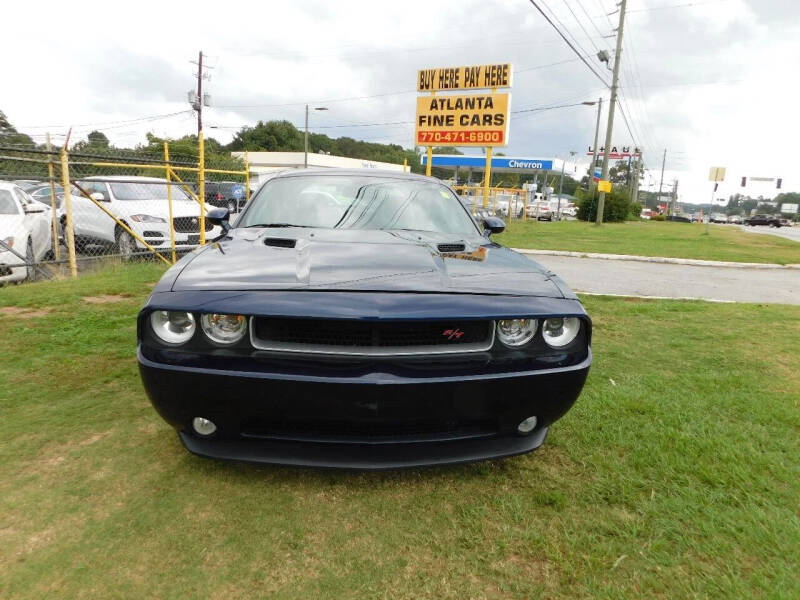 2013 Dodge Challenger for sale at Atlanta Fine Cars in Jonesboro GA