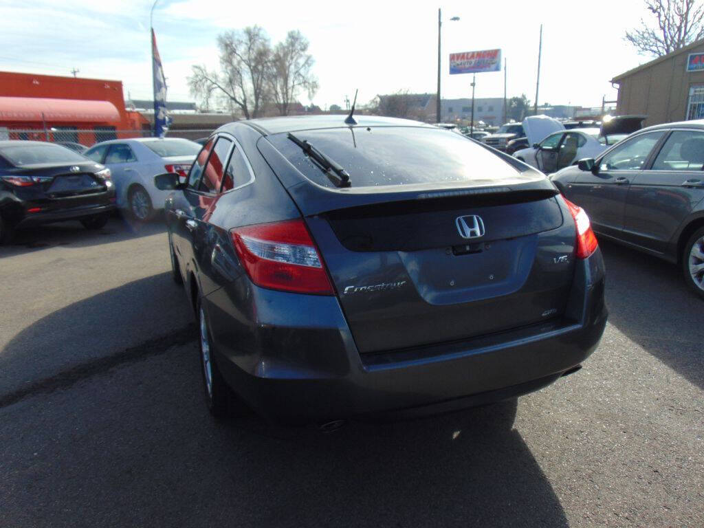 2012 Honda Crosstour for sale at Avalanche Auto Sales in Denver, CO