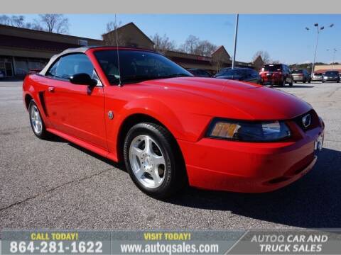 2004 Ford Mustang for sale at AutoQ Cars & Trucks in Mauldin SC