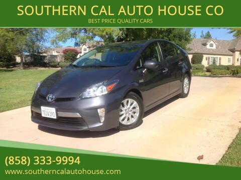 2014 Toyota Prius Plug-in Hybrid for sale at SOUTHERN CAL AUTO HOUSE in San Diego CA