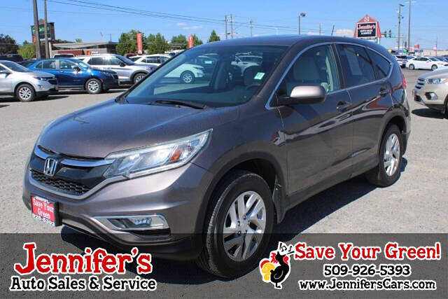 2015 Honda CR-V for sale at Jennifer's Auto Sales & Service in Spokane Valley, WA