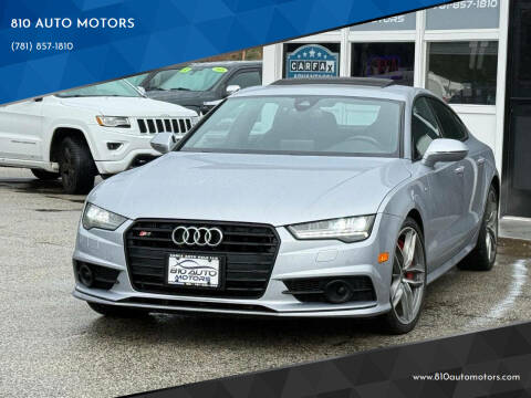 2018 Audi S7 4.0T quattro Premium Plus
