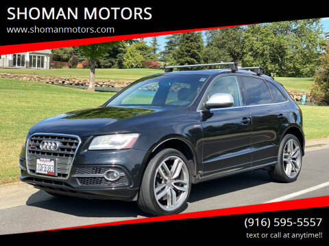 2014 Audi SQ5 for sale at SHOMAN AUTO GROUP in Davis CA