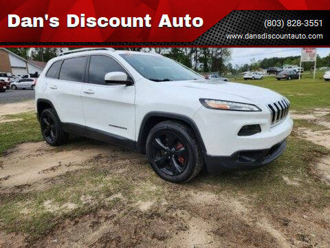 2017 Jeep Cherokee for sale at Dan's Discount Auto in Gaston SC