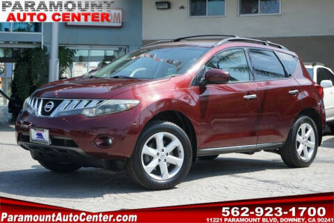 2009 Nissan Murano for sale at PARAMOUNT AUTO CENTER in Downey CA