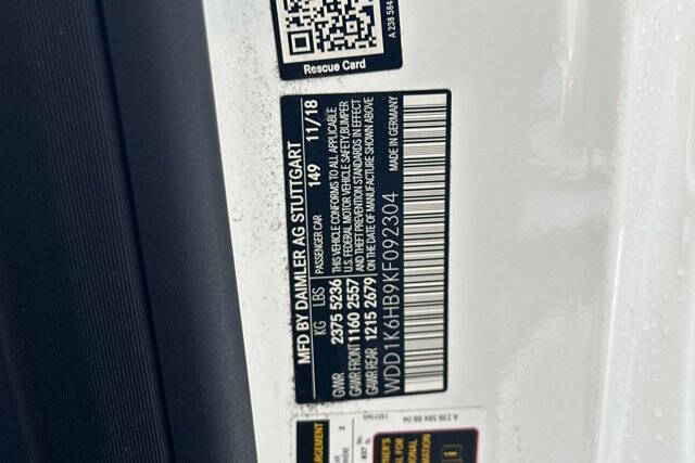 2019 Mercedes-Benz E-Class E 450