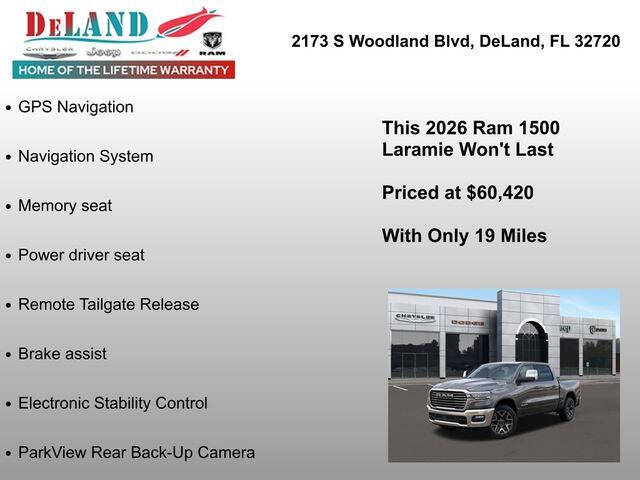 2026 RAM 1500 Laramie