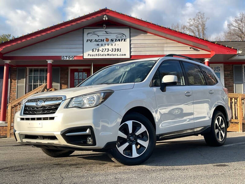 2018 Subaru Forester for sale at Peach State Motors Inc in Acworth GA