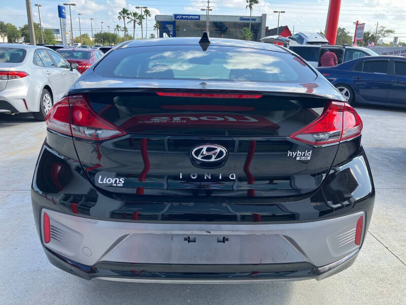 2021 Hyundai Ioniq Hybrid Blue