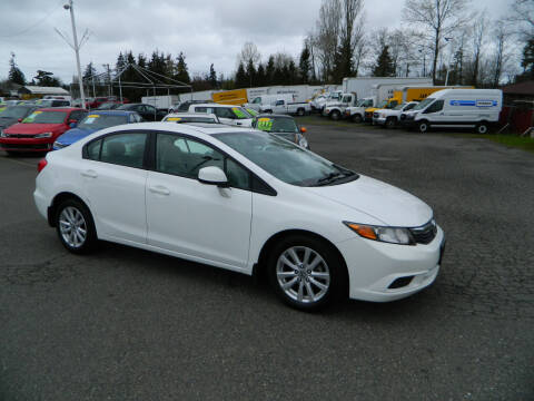 2012 Honda Civic for sale at J & R Motorsports in Lynnwood WA