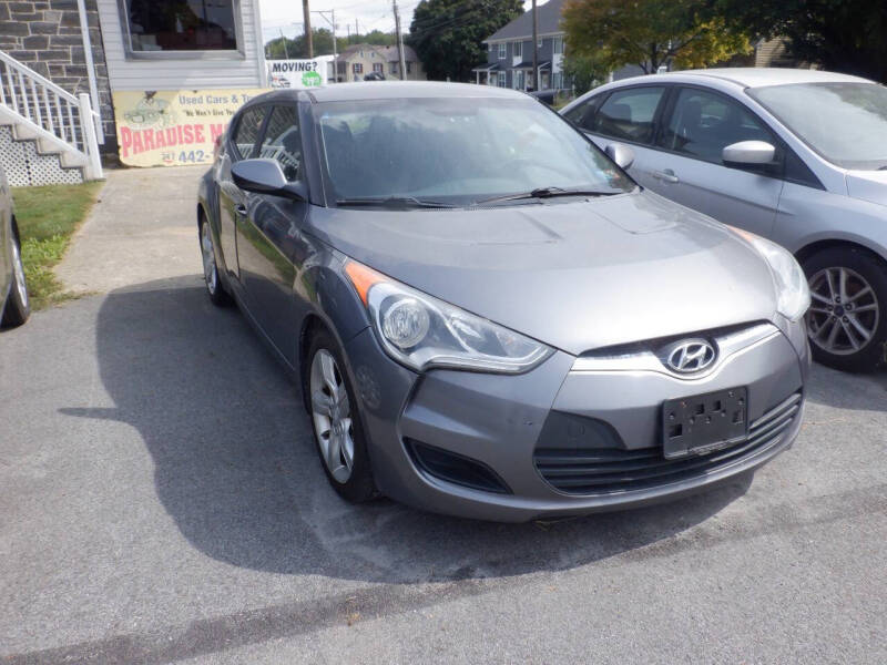 2012 Hyundai Veloster for sale at Paradise Motors Inc. in Paradise PA