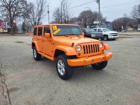 2013 Jeep Wrangler Unlimited for sale at RPM Motor Company in Waterloo IA