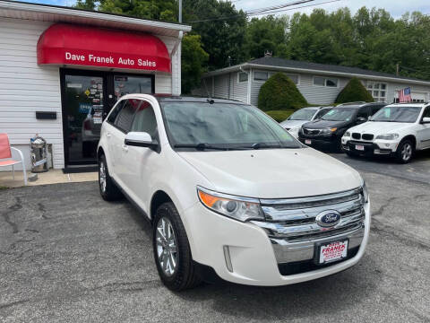 2014 Ford Edge for sale at Dave Franek Automotive in Wantage NJ