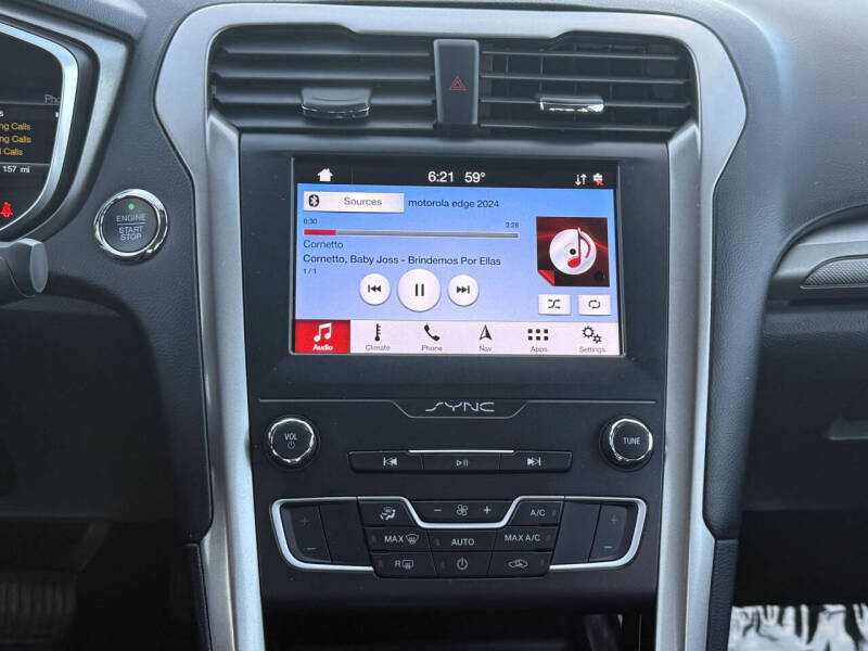 2019 Ford Fusion Hybrid SE