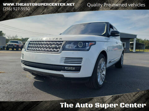 2015 Land Rover Range Rover for sale at The Auto Super Center in Centre AL