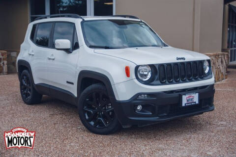 2018 Jeep Renegade for sale at Mcandrew Motors in Arlington TX
