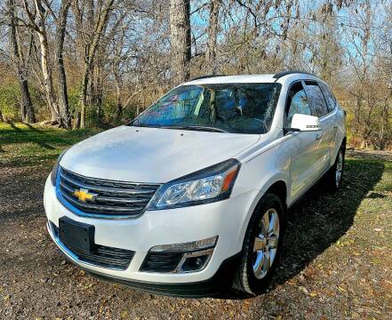 2017 Chevrolet Traverse for sale at GOLDEN RULE AUTO in Newark OH
