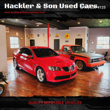 2009 Pontiac G8 for sale at Hackler & Son Used Cars in Red Lion PA