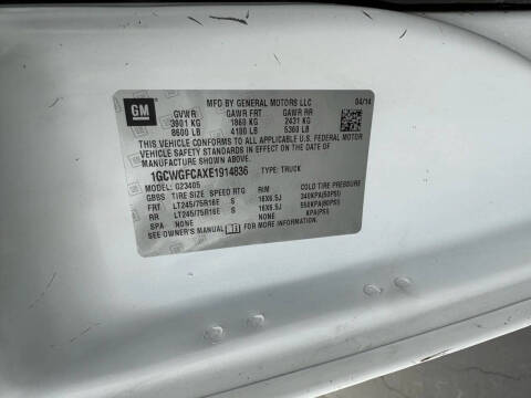 2014 Chevrolet Express 2500