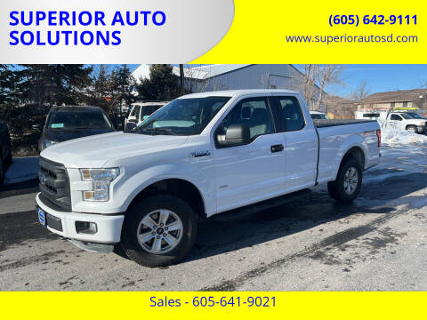2015 Ford F-150 for sale at SUPERIOR AUTO SOLUTIONS in Spearfish SD