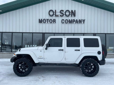 2011 Jeep Wrangler Unlimited for sale at Olson Motor Company in Morris MN