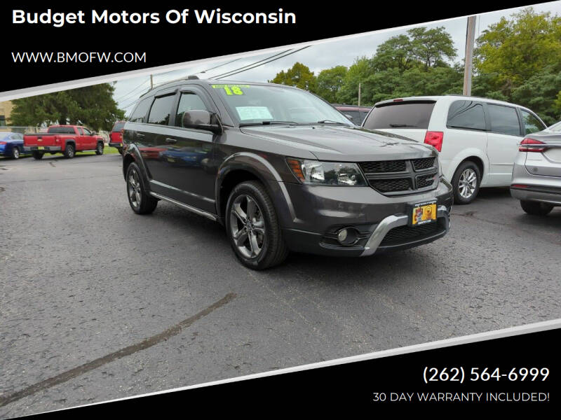 2018 Dodge Journey for sale at Budget Motors of Wisconsin in Racine WI