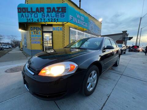 2007 Chevrolet Impala for sale at Dollar Daze Auto Sales Inc in Detroit MI