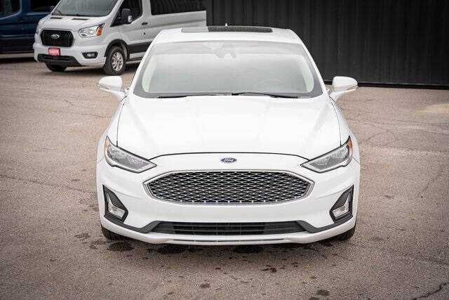 Used 2020 Ford Fusion Titanium with VIN 3FA6P0D96LR152034 for sale in Preston, ID