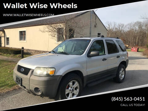 2005 Ford Escape for sale at Wallet Wise Wheels in Montgomery NY