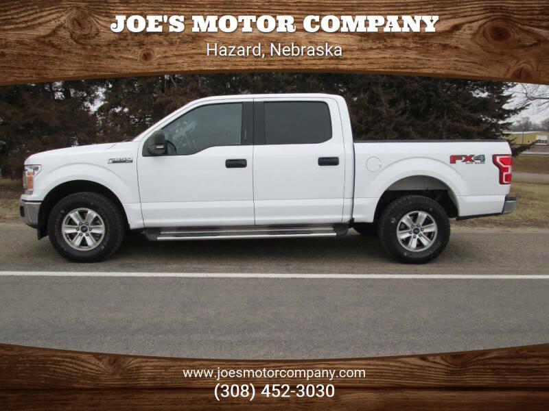 2018 Ford F-150 for sale at Joe's Motor Company in Hazard NE