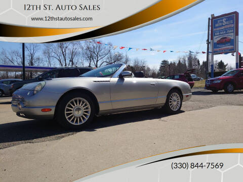 2004 Ford Thunderbird for sale at 12th St. Auto Sales in Canton OH
