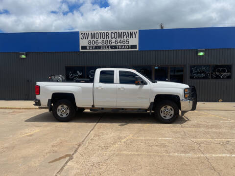 2018 Chevrolet Silverado 2500HD for sale at 3W Motor Company in Fritch TX