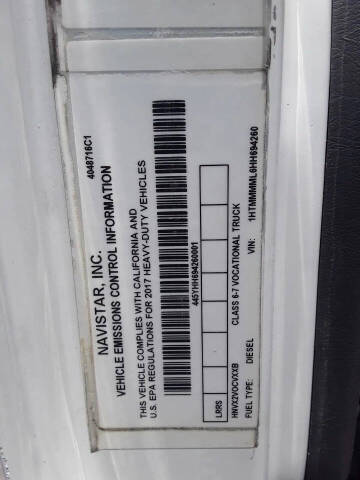 2017 International DuraStar 4300