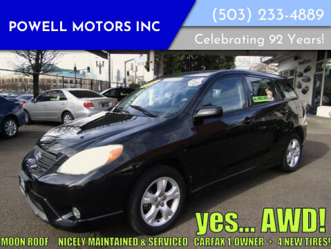 2006 Toyota Matrix for sale at Powell Motors Inc in Portland OR
