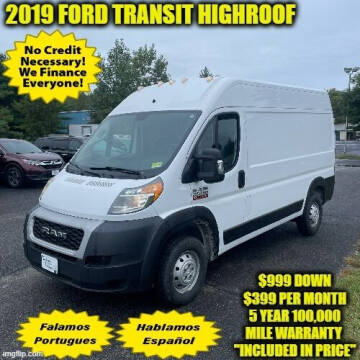 2019 RAM ProMaster for sale at D&D Auto Sales, LLC in Rowley MA